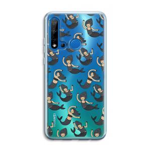 CaseCompany Zeemeermin: Huawei P20 Lite (2019) Transparant Hoesje
