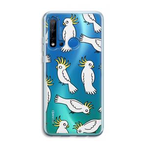 CaseCompany Papegaai: Huawei P20 Lite (2019) Transparant Hoesje
