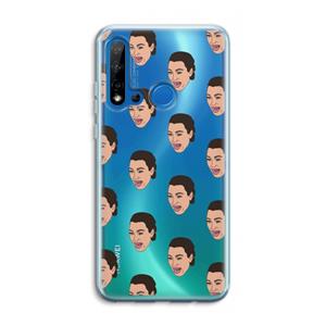CaseCompany Ugly Cry Call: Huawei P20 Lite (2019) Transparant Hoesje