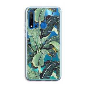 CaseCompany Bananenbladeren: Huawei P20 Lite (2019) Transparant Hoesje