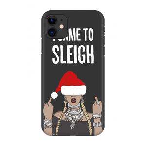 CaseCompany Came To Sleigh: Volledig geprint iPhone 11 Hoesje