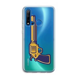 CaseCompany Pew Pew Pew: Huawei P20 Lite (2019) Transparant Hoesje