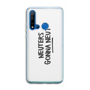 CaseCompany Neuters: Huawei P20 Lite (2019) Transparant Hoesje