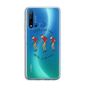 CaseCompany Jingle Ladies: Huawei P20 Lite (2019) Transparant Hoesje