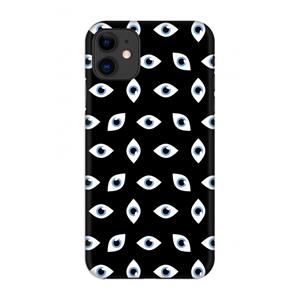 CaseCompany Eyes pattern: Volledig geprint iPhone 11 Hoesje
