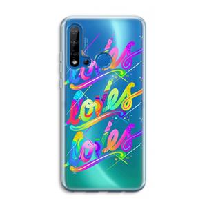 CaseCompany Loves: Huawei P20 Lite (2019) Transparant Hoesje