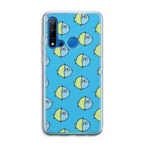 CaseCompany Visjes: Huawei P20 Lite (2019) Transparant Hoesje