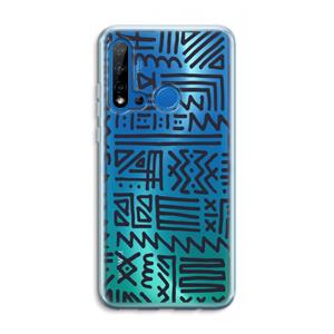 CaseCompany Marrakech print: Huawei P20 Lite (2019) Transparant Hoesje
