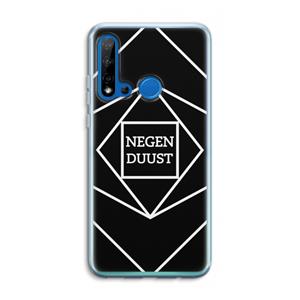 CaseCompany Negenduust geometrisch: Huawei P20 Lite (2019) Transparant Hoesje