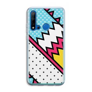 CaseCompany Pop Art #2: Huawei P20 Lite (2019) Transparant Hoesje