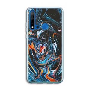 CaseCompany Black Unicorn: Huawei P20 Lite (2019) Transparant Hoesje
