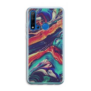 CaseCompany Chameleon Sun: Huawei P20 Lite (2019) Transparant Hoesje