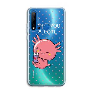 CaseCompany Love You A Lotl: Huawei P20 Lite (2019) Transparant Hoesje
