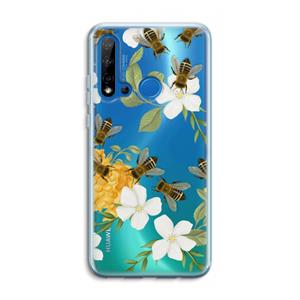 CaseCompany No flowers without bees: Huawei P20 Lite (2019) Transparant Hoesje