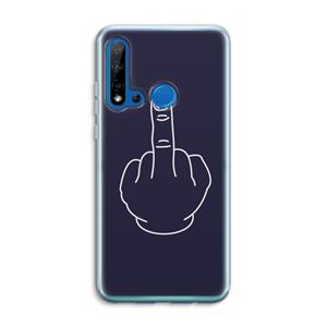 CaseCompany F**k U: Huawei P20 Lite (2019) Transparant Hoesje
