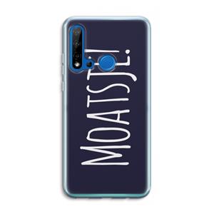 CaseCompany Moatsje!: Huawei P20 Lite (2019) Transparant Hoesje