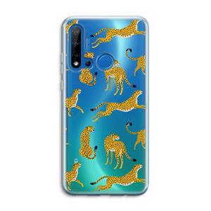 CaseCompany Luipaard: Huawei P20 Lite (2019) Transparant Hoesje
