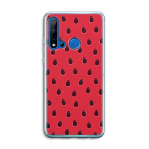 CaseCompany Watermelon: Huawei P20 Lite (2019) Transparant Hoesje