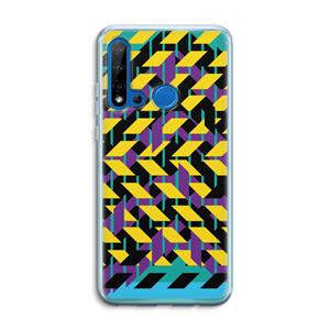 CaseCompany Skew Bee 3: Huawei P20 Lite (2019) Transparant Hoesje