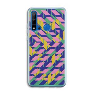 CaseCompany Skew Blush 1: Huawei P20 Lite (2019) Transparant Hoesje