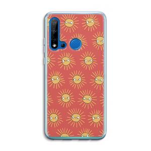 CaseCompany Zon: Huawei P20 Lite (2019) Transparant Hoesje
