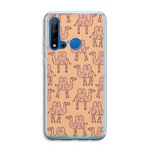 CaseCompany Kameel: Huawei P20 Lite (2019) Transparant Hoesje