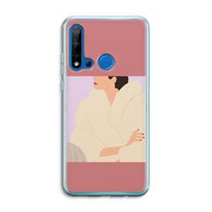 CaseCompany Cosy: Huawei P20 Lite (2019) Transparant Hoesje