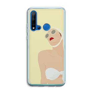 CaseCompany Summer: Huawei P20 Lite (2019) Transparant Hoesje
