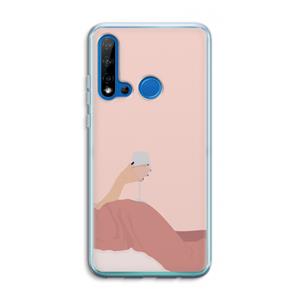 CaseCompany Wine: Huawei P20 Lite (2019) Transparant Hoesje