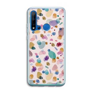 CaseCompany Terrazzo Memphis Pink: Huawei P20 Lite (2019) Transparant Hoesje