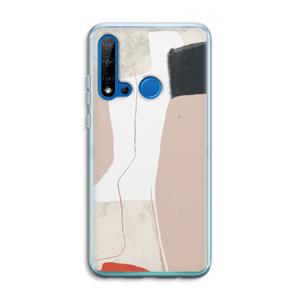 CaseCompany Lava: Huawei P20 Lite (2019) Transparant Hoesje