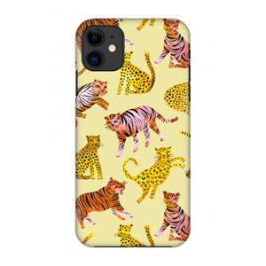 CaseCompany Cute Tigers and Leopards: Volledig geprint iPhone 11 Hoesje