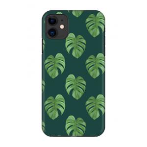 CaseCompany Monstera leaves: Volledig geprint iPhone 11 Hoesje
