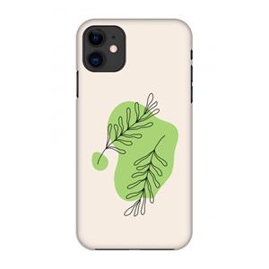 CaseCompany Beleaf in you: Volledig geprint iPhone 11 Hoesje