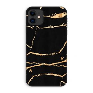 CaseCompany Gouden marmer: iPhone 11 Tough Case