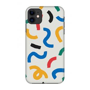 CaseCompany Illustratieve pop 2: Volledig geprint iPhone 11 Hoesje
