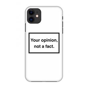 CaseCompany Your opinion: Volledig geprint iPhone 11 Hoesje