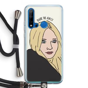 CaseCompany Ashley: Huawei P20 Lite (2019) Transparant Hoesje met koord