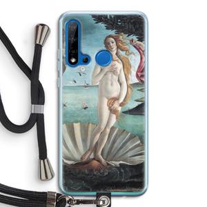 CaseCompany Birth Of Venus: Huawei P20 Lite (2019) Transparant Hoesje met koord