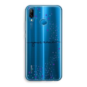 CaseCompany Sterren: Huawei P20 Lite Transparant Hoesje