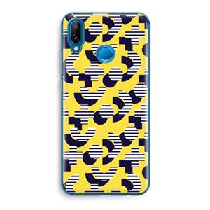 CaseCompany 8-bit N°3: Huawei P20 Lite Transparant Hoesje