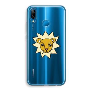 CaseCompany Kleine leeuw: Huawei P20 Lite Transparant Hoesje