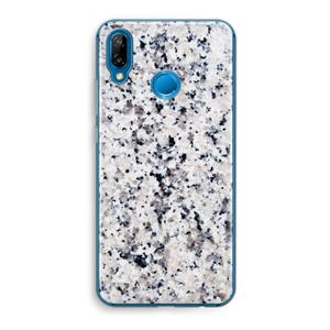 CaseCompany Gespikkelde marmer: Huawei P20 Lite Transparant Hoesje