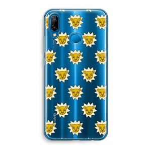 CaseCompany Leeuwenkoppen: Huawei P20 Lite Transparant Hoesje