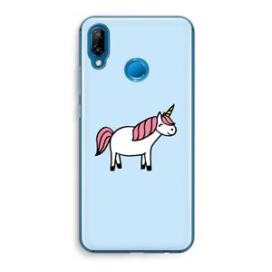 CaseCompany Eenhoorn: Huawei P20 Lite Transparant Hoesje