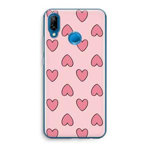 CaseCompany Ondersteboven verliefd: Huawei P20 Lite Transparant Hoesje