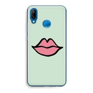 CaseCompany Kusje: Huawei P20 Lite Transparant Hoesje