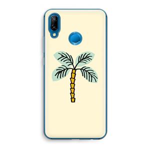 CaseCompany Palmboom: Huawei P20 Lite Transparant Hoesje