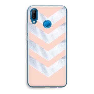 CaseCompany Marmeren pijlen: Huawei P20 Lite Transparant Hoesje
