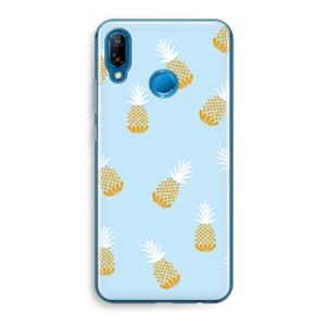 CaseCompany Ananasjes: Huawei P20 Lite Transparant Hoesje